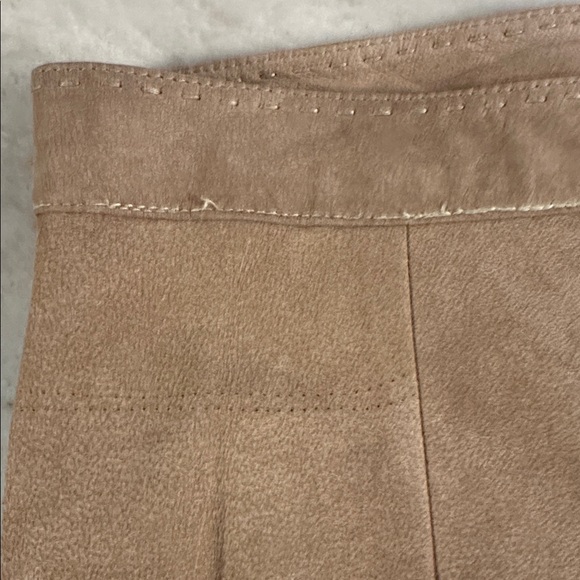 Double D Ranch Tan Suede Fringe Skirt - Picture 7 of 14